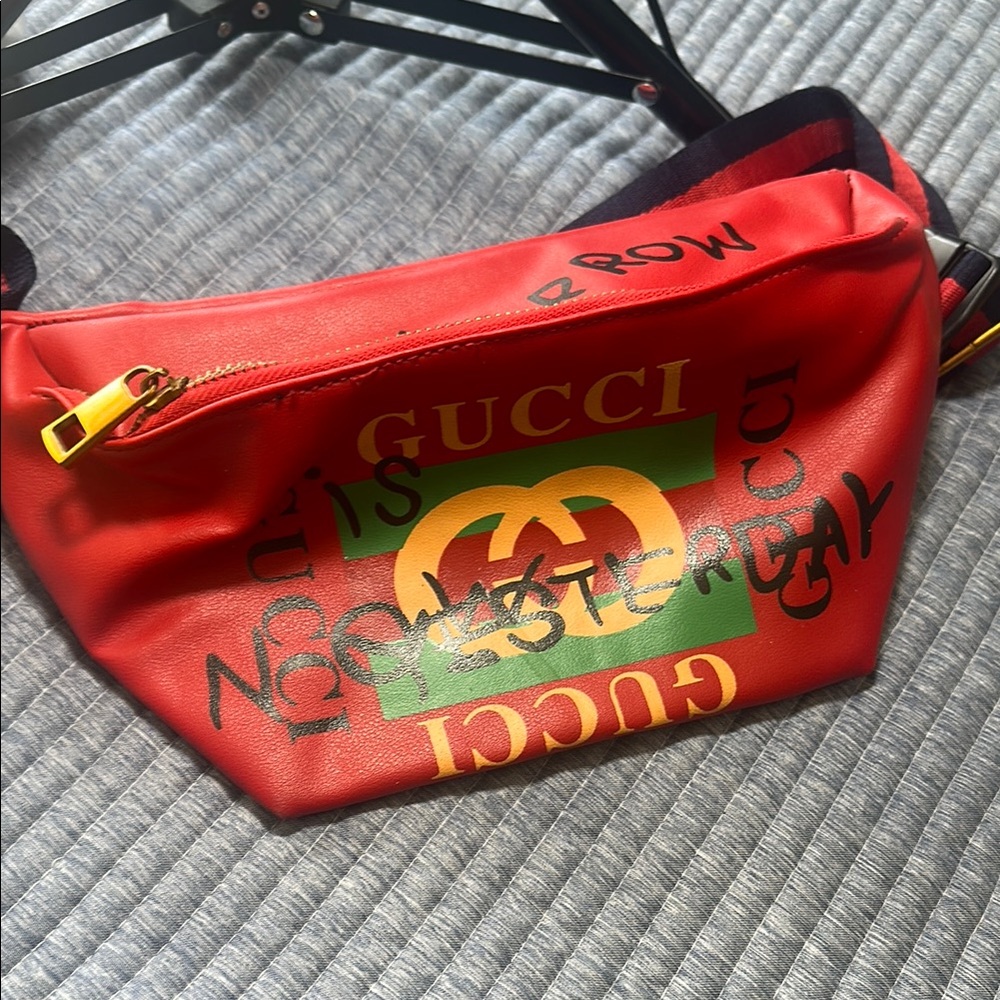 Red Belt Bag